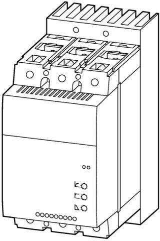 Устройство плавного пуска 160А, напряжение управления 24В (AC,DC)