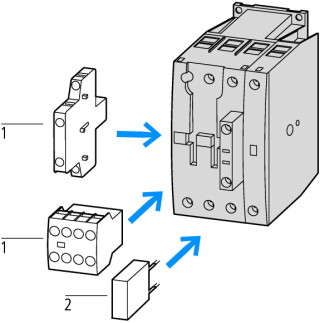 контактор 200А, 4 полюса, управляющее напряжение 24-48В (AC), категория применения AC1