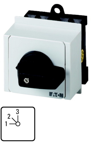 Ступенчатый переключатель, 2р , Ie = 12A , Пол. 1-3 , 45 °,  45x45 мм , модульное исполнение