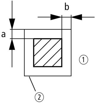 Выключатель , 8P , Ie = 12A, 0-1 Пол. , 90 °, 45x45 мм , модульное исполнение