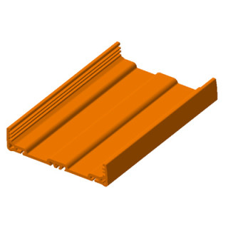 RS 90L- profile housing for 90mm PCBs (variable length)