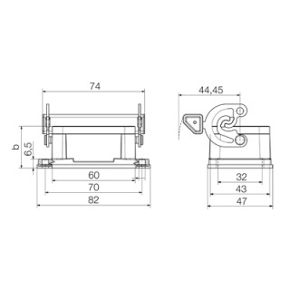 Корпус HDC 06B ALU