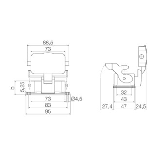 Корпус HDC 10B ALU