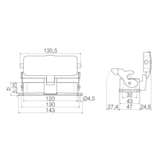 Корпус HDC 24B ADLU