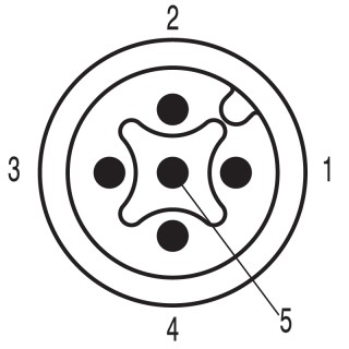 Шинный кабель SAIL-M12GM12SG-CD-0.1A