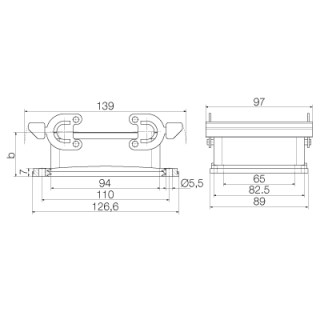 Корпус HDC 32B ABU