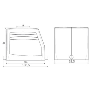 Корпус HDC 32B TOLU 1PG29G