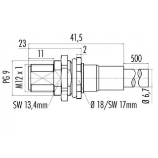 Кабель данных IE-C5DS4UG0005MBSA20-E