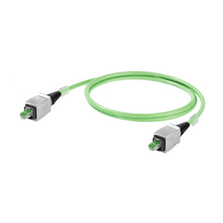 Торсионный кабель, кат. 5, полиуретан PUR – RJ45 V14, компаундированный, IP67