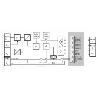 Field bus, decentralised pe UR20-PF-O-2DI-DELAY-SIL