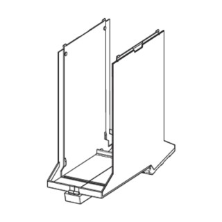 Корпус бл. управл. CH20M45 B BK/BK LRP