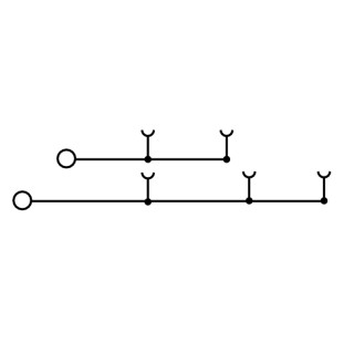 Измерительная клемма с разм ZDT 2.5/2 BL