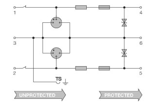 Защита от перенапряжения - VSSC6TRSL24VAC/DC0.5A