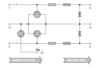 Защита от перенапряжения - VSSC6TRSLFG24VAC/DC0.5A