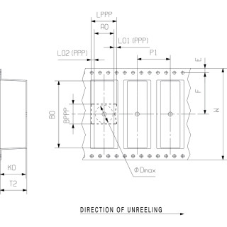 Штекерный соединитель печат S2C-SMT 3.50/06/90LF 3.2SN BK RL