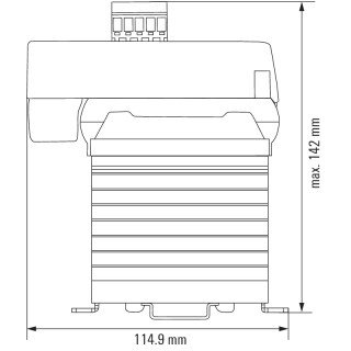 Реле безопасности PSSR 24VDC/1PH AC 35A