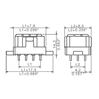 Скоба экрана RSV1,6 LBF24 GR 4,5 AU