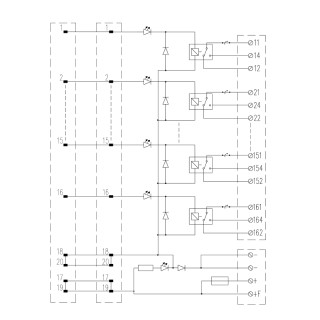 Передающий модуль RSM-16 PLC I 1CO 2H S