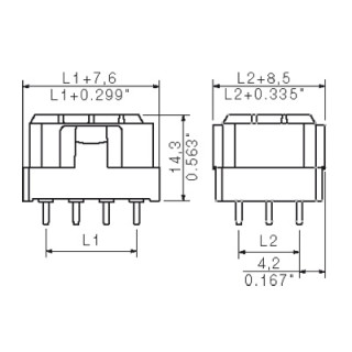 Скоба экрана RSV1,6 LB6 GR 3,2 AU