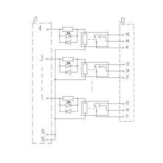 Передающий модуль RSM-4 230VAC 1CO S