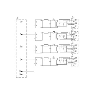 Передающий модуль RSM-4 24VAC/DC 2CO S