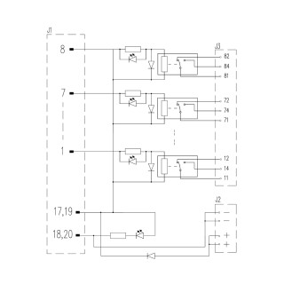 Передающий модуль RSMS-8H 24V- 1CO S