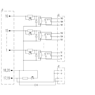 Передающий модуль RSMS-16H 24V+ 1CO S