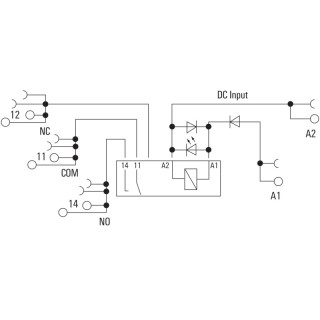 Реле безопасности TRS 24VDC 1NO HC