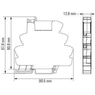 Реле безопасности TRZ 24VDC 1NO HCP