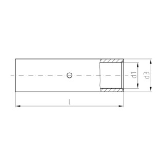 Tube cable shoe for CU con. VSTN/-70