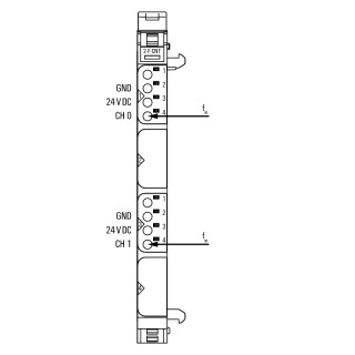 Штекерный соединитель печат UR20-2FCNT-100