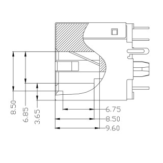 Матрица USB RJ45G1 R1V 3.3N4YG/YG TY