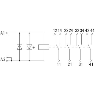 Аксессуар DRMKIT 220VDC 4CO LD