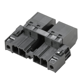 Штекерный соединитель печат SVF 7.62HP/03/180SFMF2 SN BK BX LRP