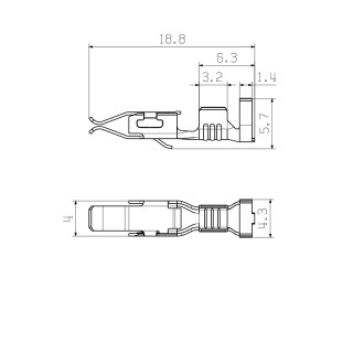 Штекерный соединитель печат DFFC 1.5-2.5 SN E