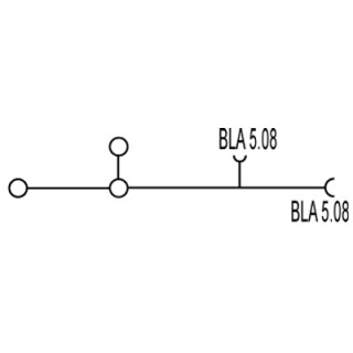 Проходная клемма WDU 1.5/BLA