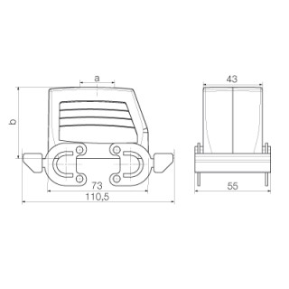 Корпус HDC 24D TOBO 1PG29G