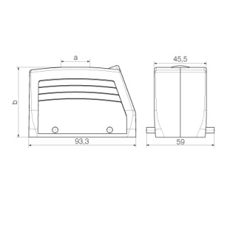 Корпус HDC 40D TOBU 1PG29G