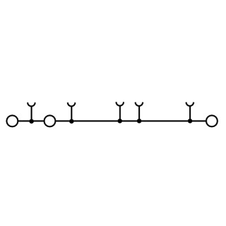 Проходная клемма ZDU 4-2/3AN OR