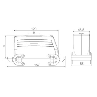 Корпус HDC 24B TOBO 1M32G