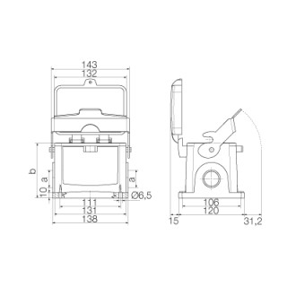 Корпус HDC 48B SDLU 2M32G