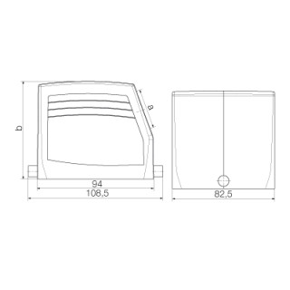 Корпус HDC 32B TSLU 1M32G