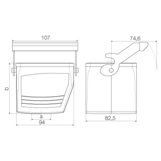 Корпус HDC 32B KLU 1M32G