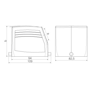 Корпус HDC 48A TSLU 1M32G