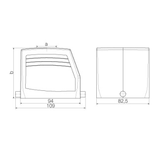 Корпус HDC 48A TOLU 1M32G