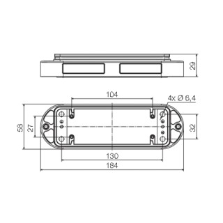 Промышленный разъём HDC HB 24 TEK AS M4