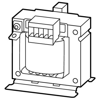 Однофазный трансформатор , 60 ВА , 400/ 230 В