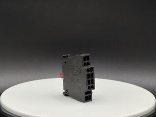 Контактный элемент, пружинные Зажимы, крепление спереди, 2 размыкающих контакта