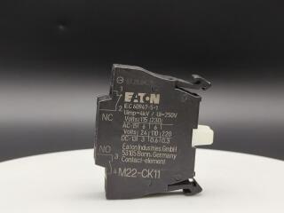 контактный элемент, пружинные Зажимы, крепление спереди, 1 замыкающий +1 размыкающий контакты