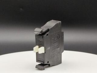 контактный элемент, пружинные Зажимы, крепление спереди, 1 замыкающий +1 размыкающий контакты